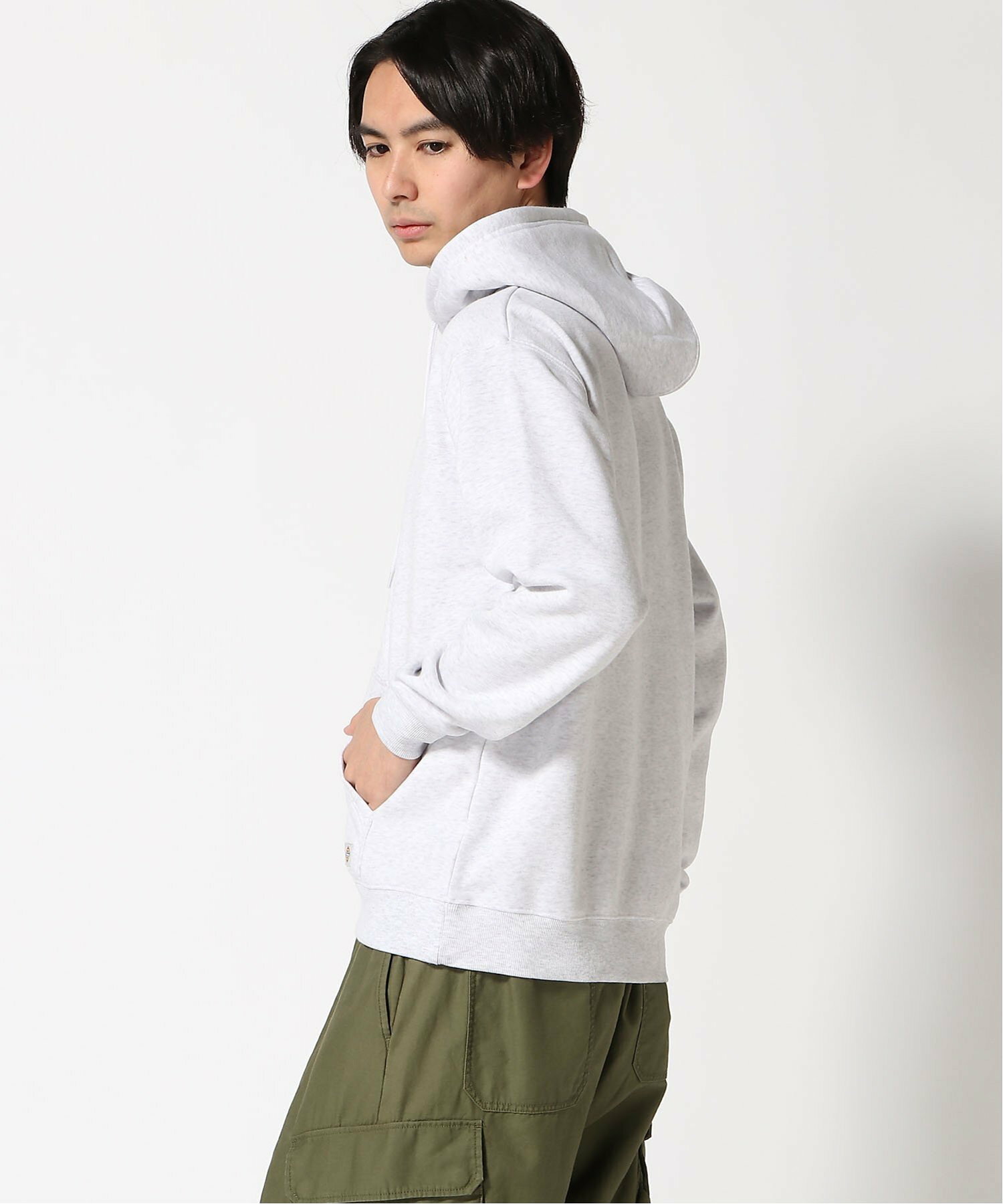 Dickies パーカー メンズ フルジップ オーバーサイズ